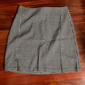 Brandy Melville Gingham Mini Skirt